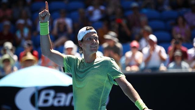Berdych a marché sur Fognini avant (peut-être) de défier Federer