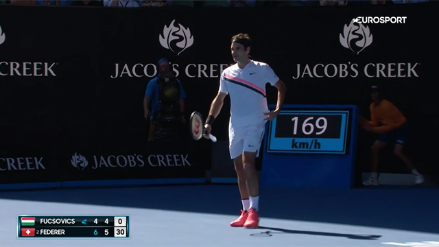 No way! Ridiculous Federer defence to fend off smashes No way! Ridiculous Federer defence to fend off smashes