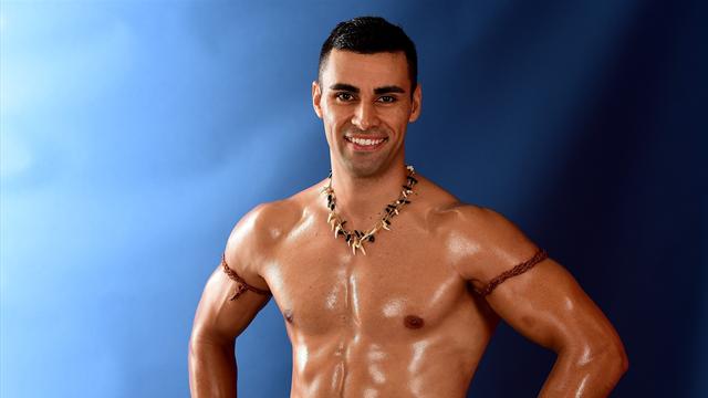 Eurosport Advent Calendar: When Pita the topless Tongan got oiled-up in our studio Eurosport Advent Calendar: When Pita the topless Tongan got oiled-up in our studio