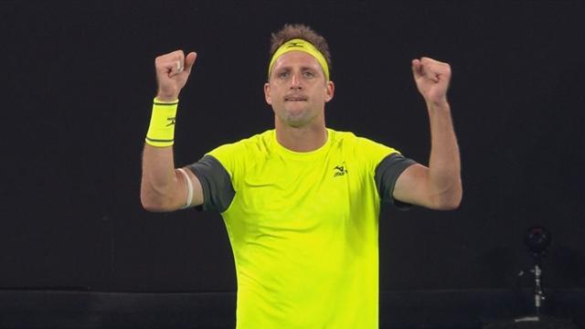 "Tennys-Märchen" geht weiter: Sandgren stoppt Thiem (Highlights) "Tennys-Märchen" geht weiter: Sandgren stoppt Thiem (Highlights)