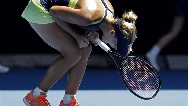 Top Seed Halep Eases Into Australian Open Quarter Final Top Seed Halep Eases Into Australian Open Quarter Final