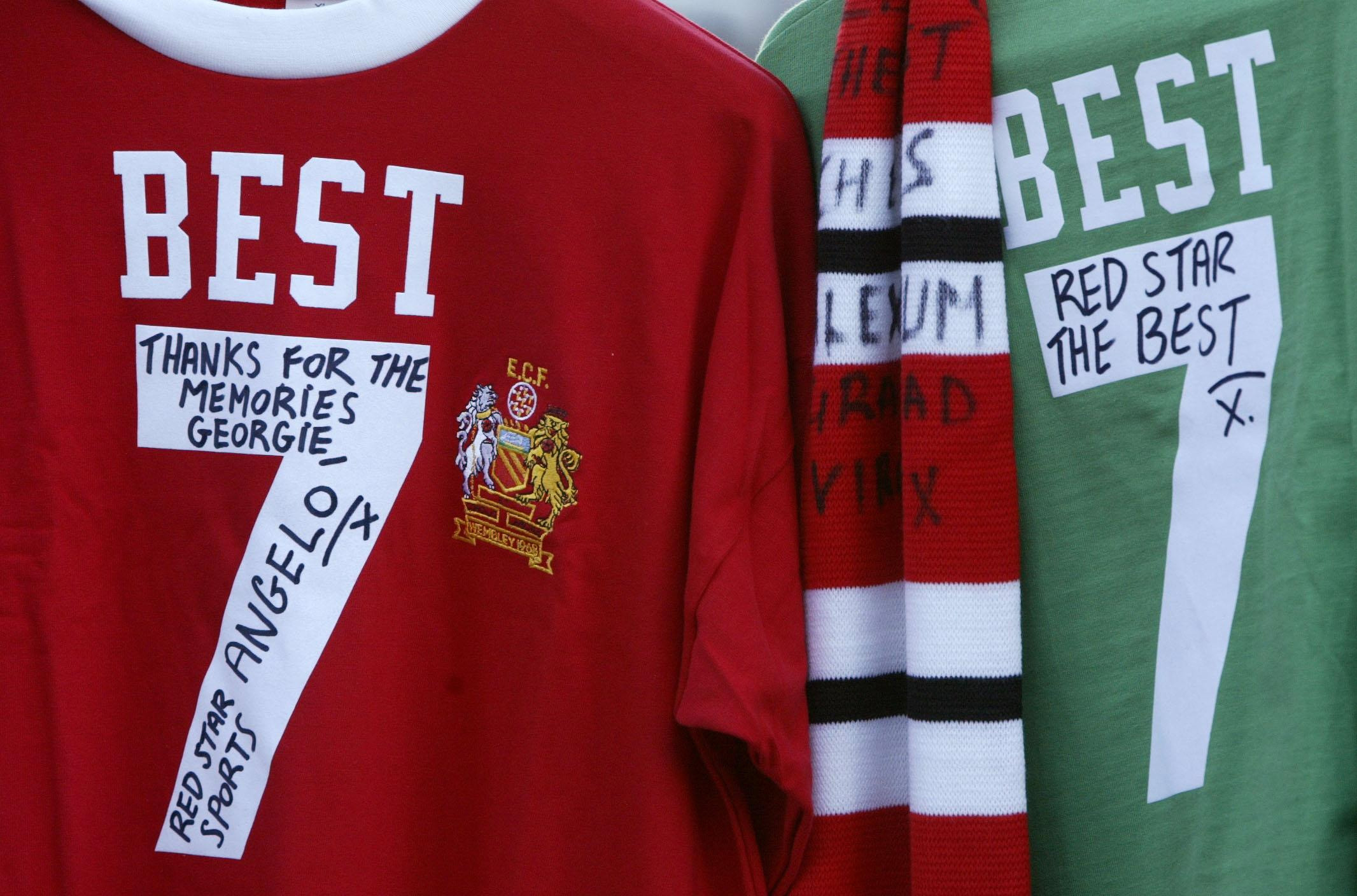 George Best is one of the most famous wearers of the number seven shirt (Phil Noble/PA)