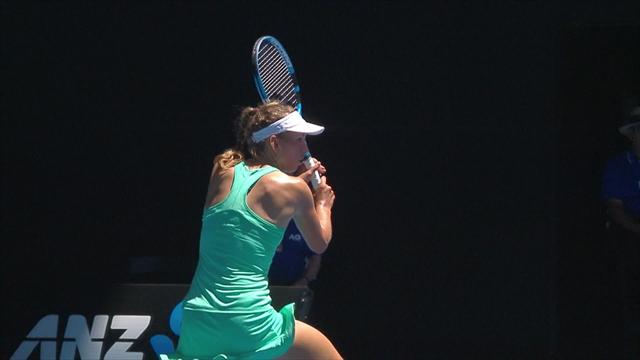 Sublime Mertens drop shot leaves Svitolina stranded Sublime Mertens drop shot leaves Svitolina stranded