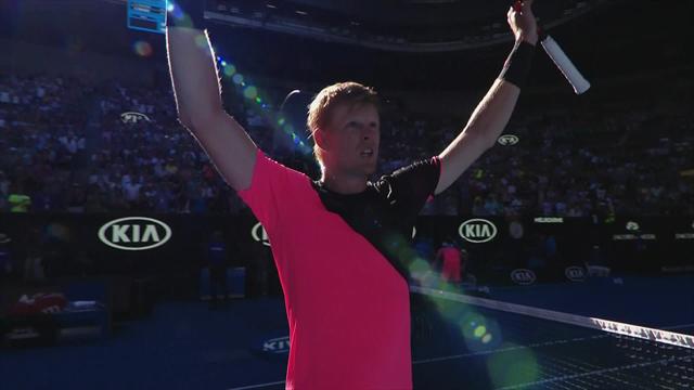 Highlights as Edmund stuns Dimitrov to reach semis Highlights as Edmund stuns Dimitrov to reach semis
