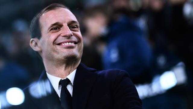 Allegri: "La Juventus non vuole mollare l'osso, ma sarà difficile" Allegri: "La Juventus non vuole mollare l'osso, ma sarà difficile"