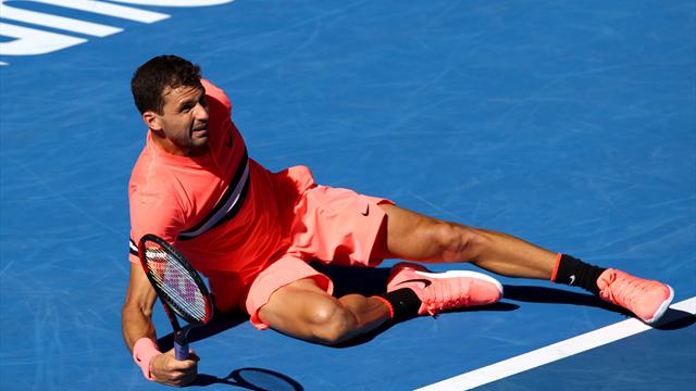 Dimitrov knocked out by wildcard Jaziri in Dubai opener