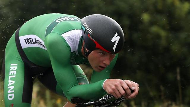 El irlandés Ryan Mullen se lleva la crono, italiano Ganna nuevo líder