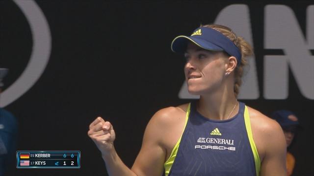 Open Australia 2018, Angelique Kerber-Madison Keys: Una barbaridad (6-1 y 6-2) Open Australia 2018, Angelique Kerber-Madison Keys: Una barbaridad (6-1 y 6-2)