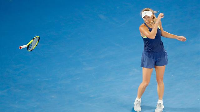 Wozniacki : "Ça me hante encore aujourd'hui"