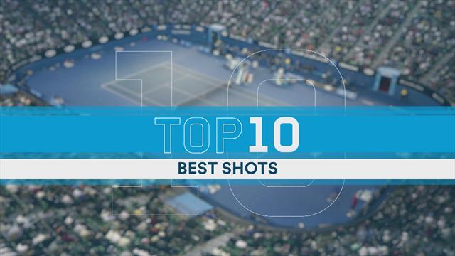 Cornet, Herbert, Thiem… : le Top 10 des plus beaux coups de la quinzaine de Melbourne
