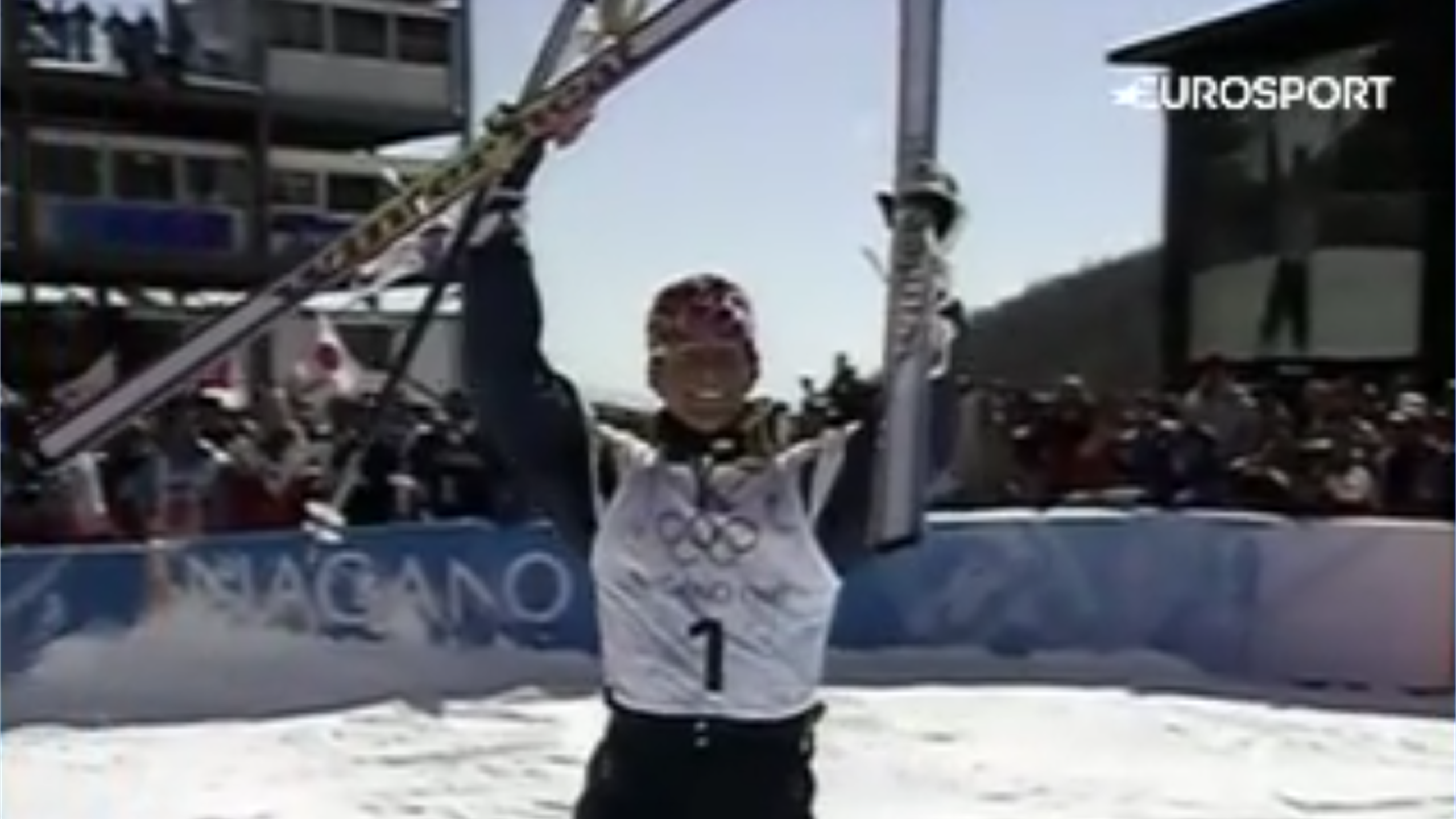 Olympic Spirit SkiFreestyler Jonny Moseley der Mann, der die "Dinner Roll" erfand