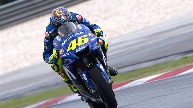 Viñales e Rossi davanti a tutti nel 2° giorno di test, Marquez scivola ma è 7° davanti a Dovizioso
