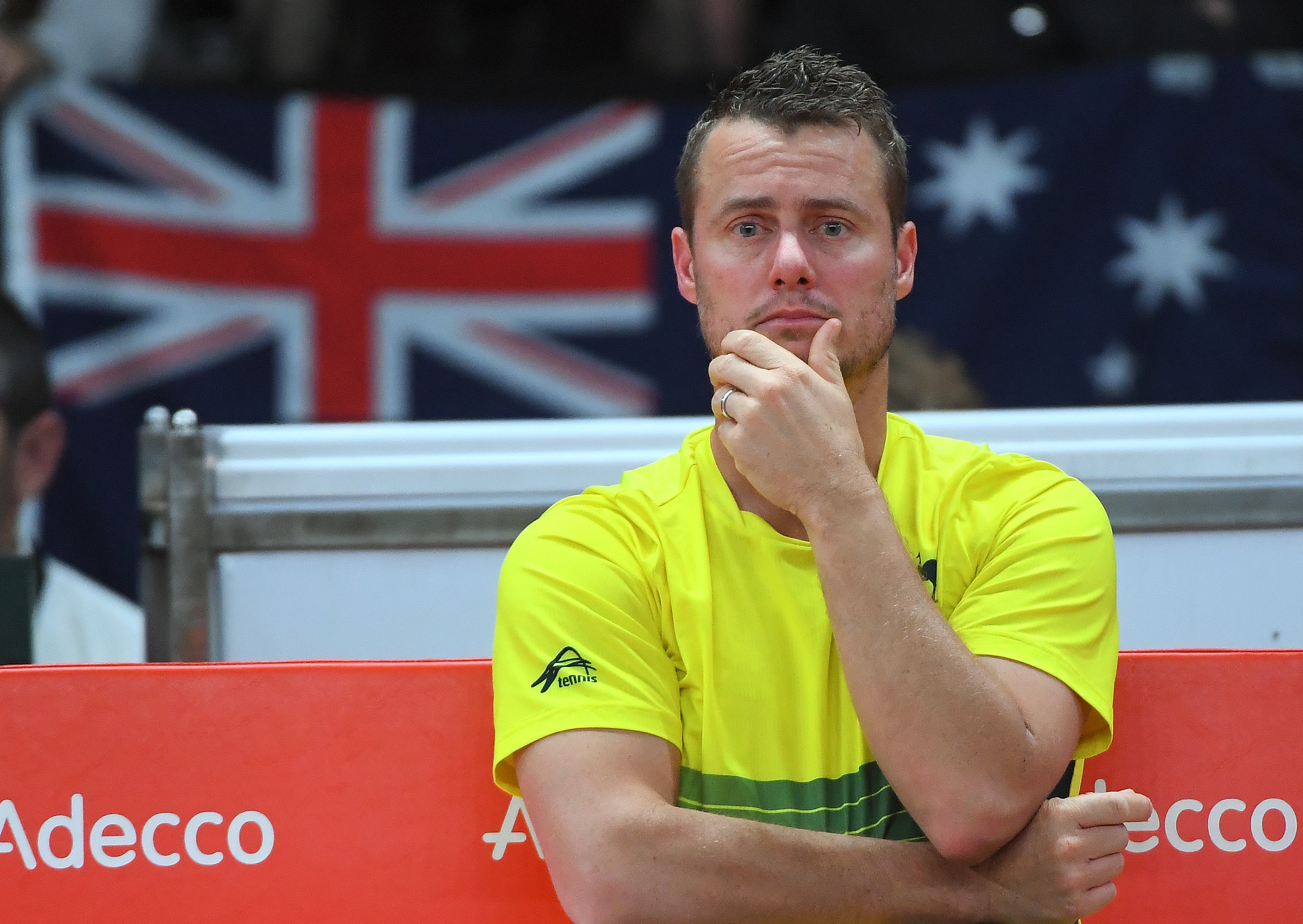 Lleyton Hewitt a câștigat de două ori Cupa Davis (1999 și 2003), iar acum este căpitanul nejucător al Australiei.