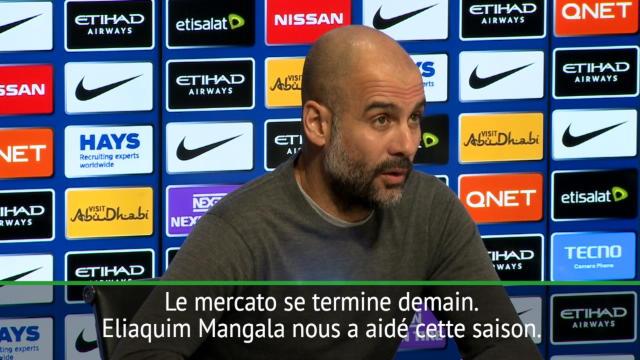 Guardiola : « Mangala va rester »