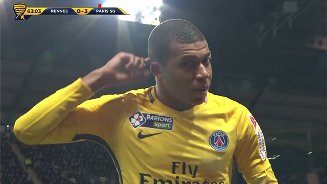Mbappé a pris le premier carton rouge de sa carrière… et s’est adressé à la caméra