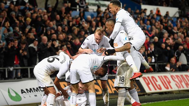 Clucas nets double as Arsenal suffer defensive horror show