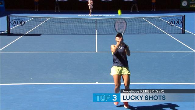 Kerber macht den "Schaufelbagger": Die 5 glücklichsten Punkte der Australian Open Kerber macht den "Schaufelbagger": Die 5 glücklichsten Punkte der Australian Open
