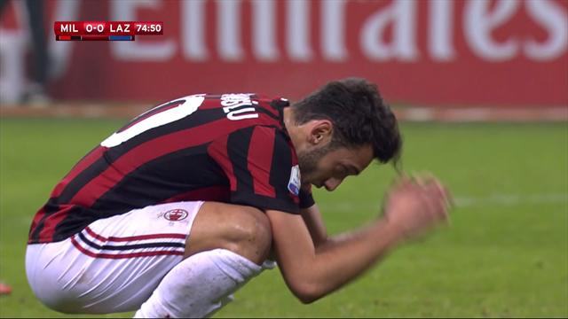 « 1-0… Non ! » : L’incroyable raté de Çalhanoglu face à un but quasiment vide