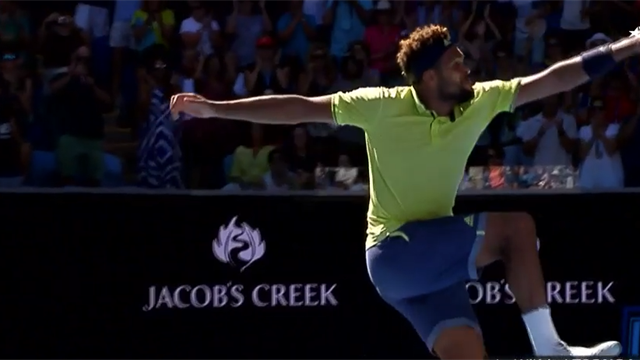 Top 5 Jubelszenen: Nadal zeigt die Muskeln, Tsonga macht den Springfloh Top 5 Jubelszenen: Nadal zeigt die Muskeln, Tsonga macht den Springfloh