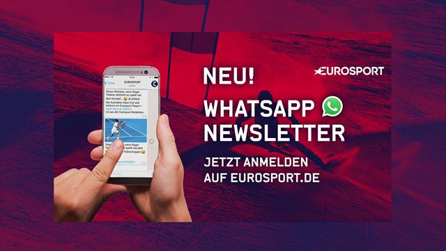 Jederzeit auf Ballhöhe: Kostenlose News per WhatsApp