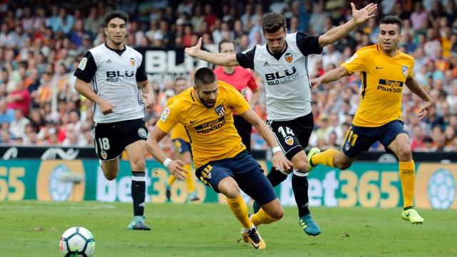 El Valencia no gana a domicilio al Atlético de Madrid desde hace siete años