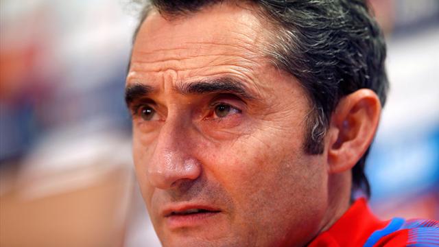 Ernesto Valverde, sobre el momento actual de Barça: "No creo que tengamos un bajón" Ernesto Valverde, sobre el momento actual de Barça: "No creo que tengamos un bajón"