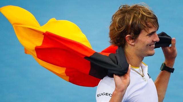 Zverev terrasse Kyrgios et envoie l'Allemagne en quarts