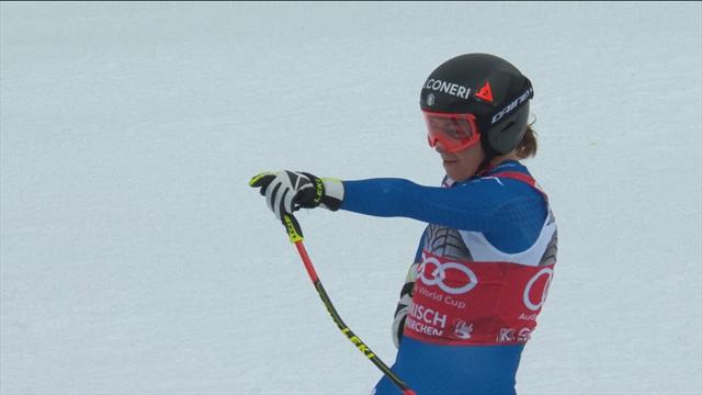 Goggia a eu tout bon mais ça n'a pas suffi : sa course en vidéo Goggia a eu tout bon mais ça n'a pas suffi : sa course en vidéo