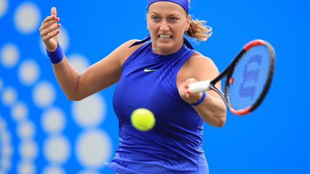Kvitova outplays Mladenovic to lift title in St Petersburg