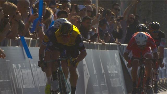 Knappe Kiste! Hier sprintet Groenewegen zum ersten Etappensieg bei der Tour of Dubai Knappe Kiste! Hier sprintet Groenewegen zum ersten Etappensieg bei der Tour of Dubai