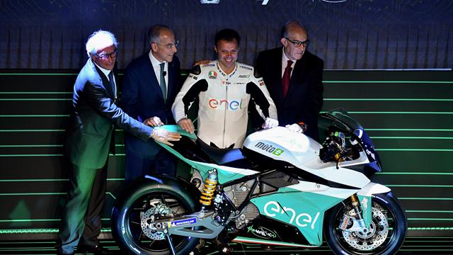 Elektrobikes der MotoE-Serie vorgestellt