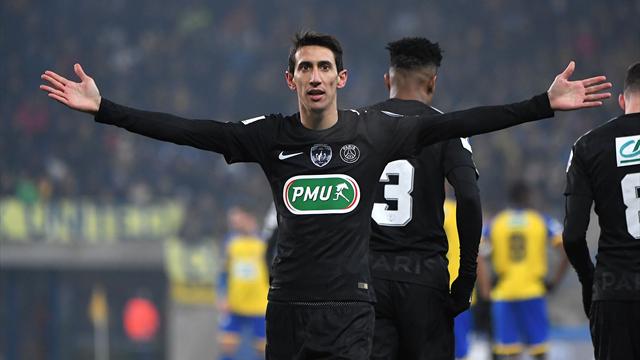 Di Maria a encore régalé, Alves a fini gardien : le PSG a imposé sa loi à Bonal