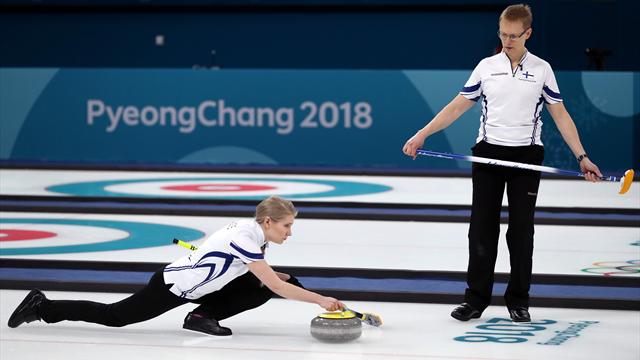 Suomalaisten olympiaurakka alkoi curling-tappiolla