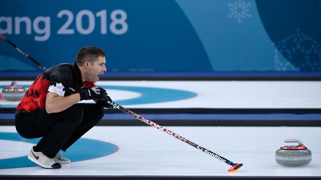 Le curling ouvre le bal