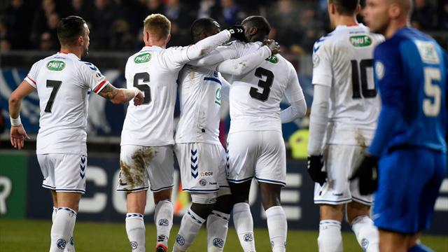 Dernier qualifié pour les quarts, Strasbourg s’en sort très bien