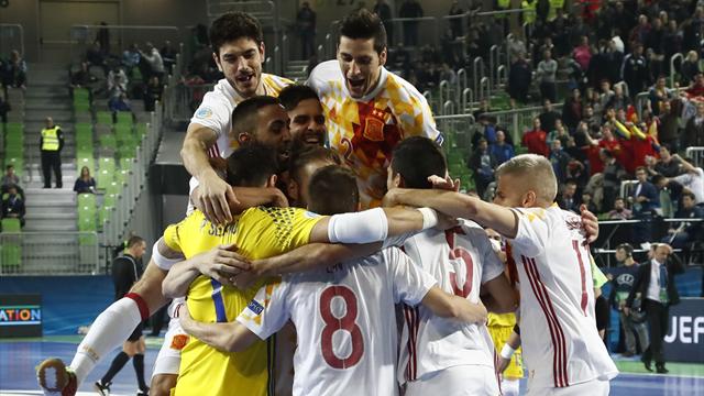 Futsal Euro 2018, Kazajistán-España: En la épica y en los penaltis (5-5, pen. 1-3) Futsal Euro 2018, Kazajistán-España: En la épica y en los penaltis (5-5, pen. 1-3)