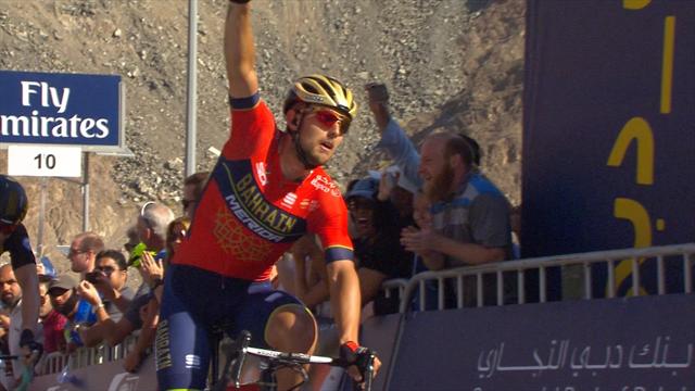 Colbrelli gewinnt schwierigen Bergaufsprint bei Dubai Tour Colbrelli gewinnt schwierigen Bergaufsprint bei Dubai Tour