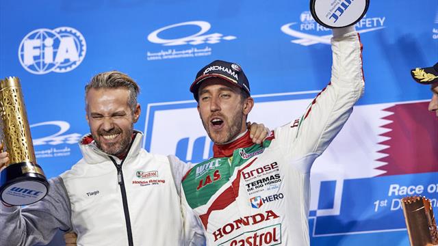 Honda-Fahrer Guerrieri und Monteiro stoßen ins Feld des FIA WTCR