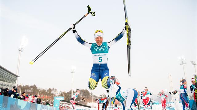 PyeongChang'da ilk altın Charlotte Kalla'nın