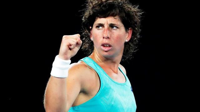Copa Federación, Jasmine Paolini-Carla Suárez: Primer punto para España (2-6 y 3-6)