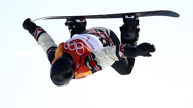 Max Parrot è il migliore anche nella seconda run Max Parrot è il migliore anche nella seconda run