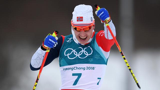 Erkekler skiatlonda Norveç dominasyonu