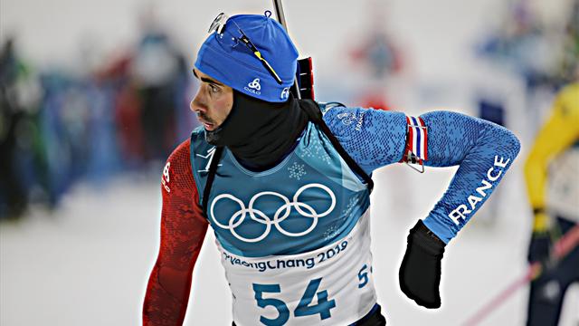 Fourcade, première cartouche à blanc