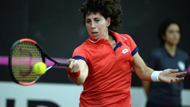 Copa Federación, Sara Errani-Carla Suárez: Final inesperado (6-3, 3-6 y 6-3)