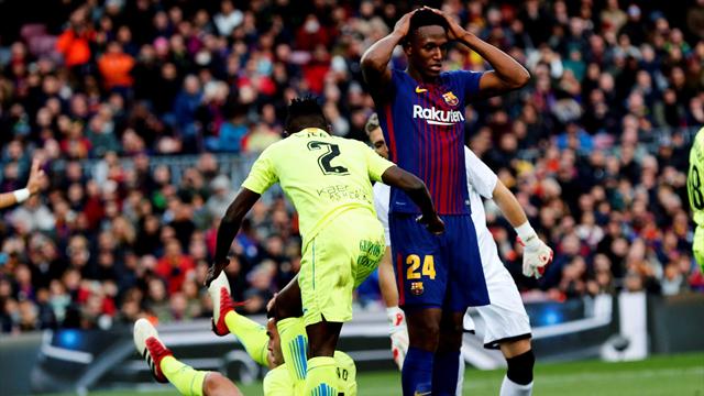 LaLiga, Barcelona-Getafe: Demasiadas probaturas (0-0)