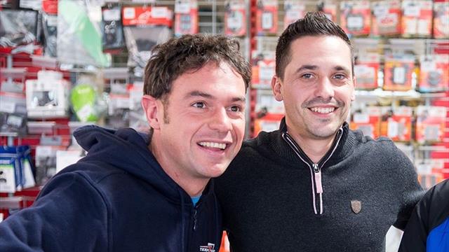 Roberto Rolfo chez Moto Ain CRT