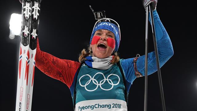 Bescond en bronze sur la poursuite, Dahlmeier double la mise