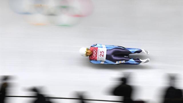 La argentina Verónica Ravenna hace su debut olímpico en luge