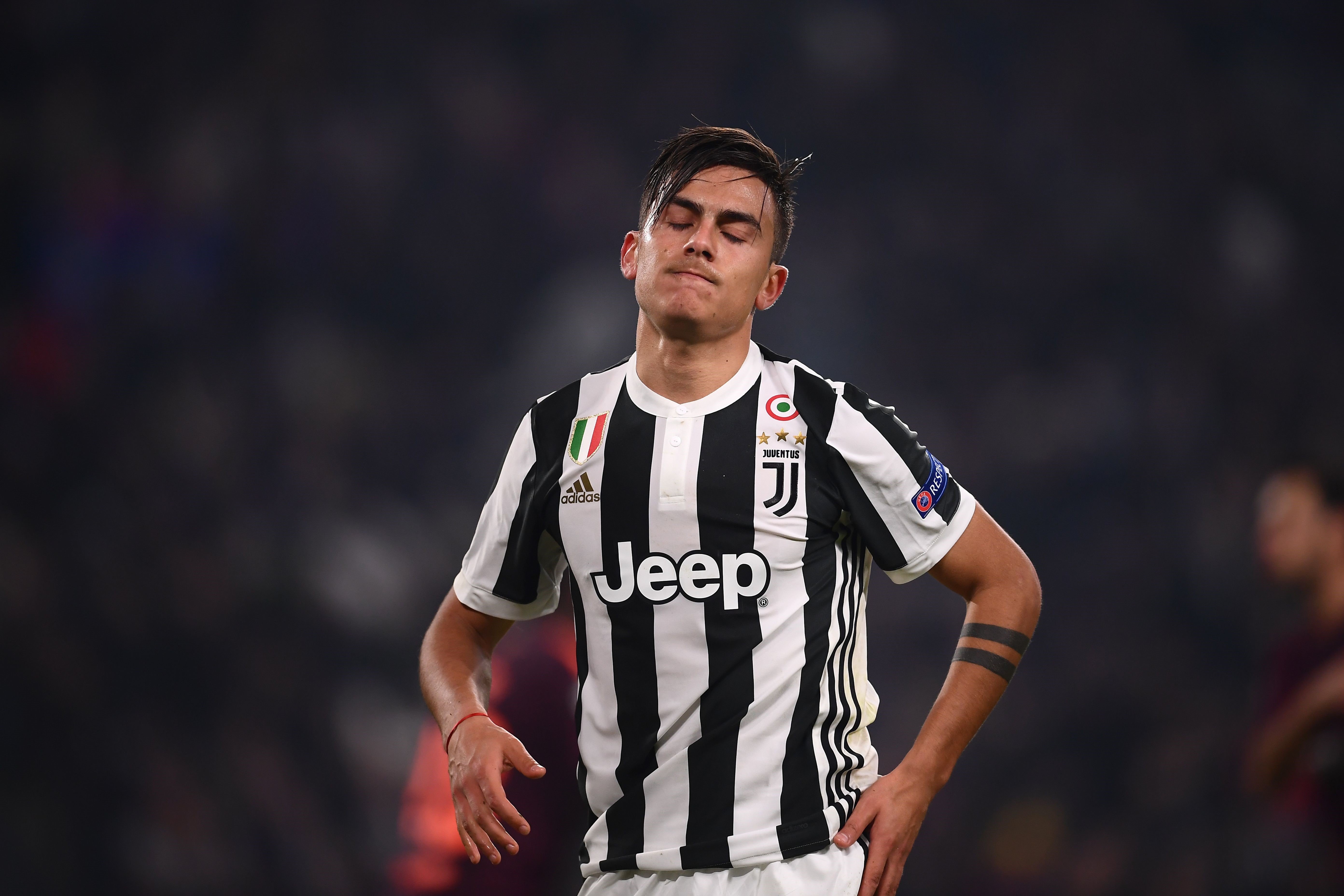 Paulo Dybala lors de Juventus - FC Barcelone en Ligue des champions le 22 novembre 2017