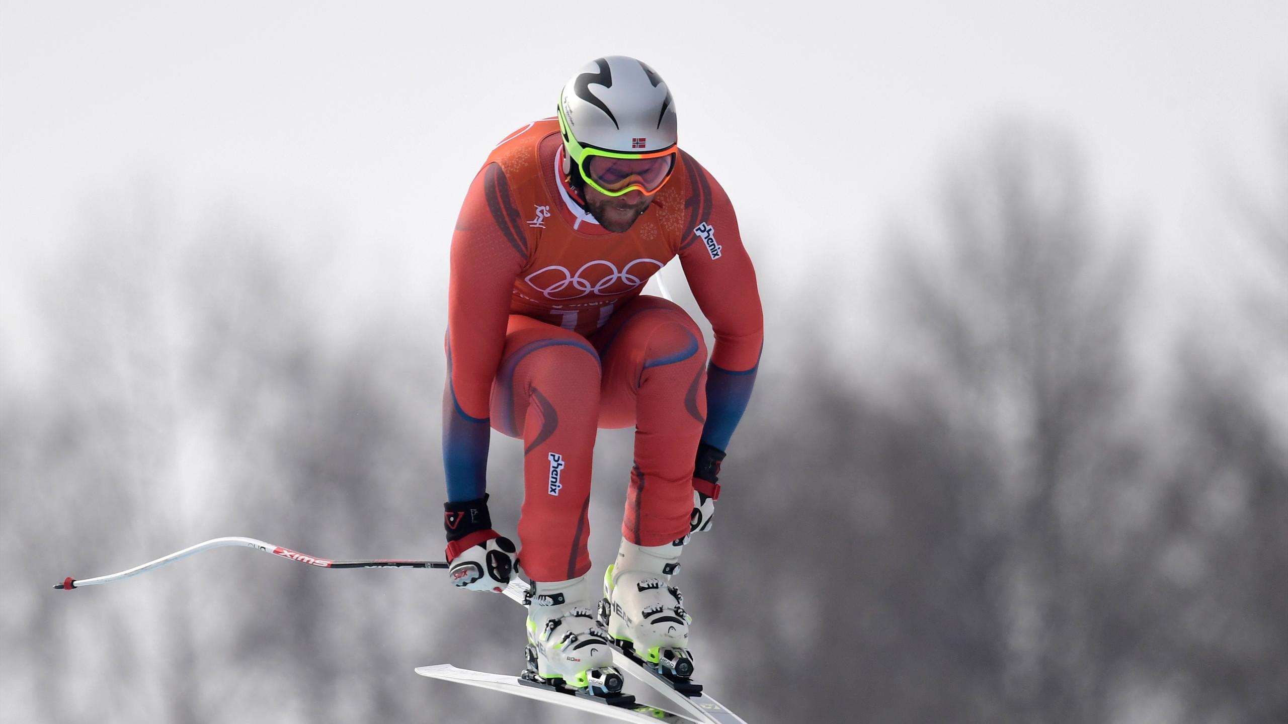 Aksel Lund Svindal wins gold for Norway in men's Downhill Eurosport